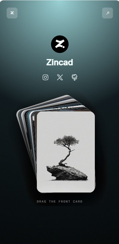 Card Stack placeholder preview